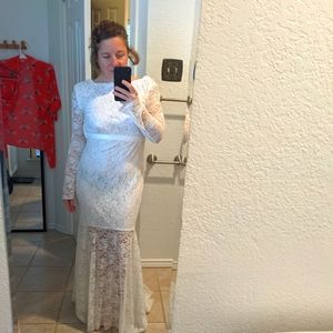 Budget Friendly Mermaid Wedding Dress